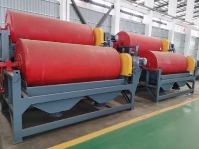 Multiple Pole Wet Roller Magnetic Separator for Iron Ore