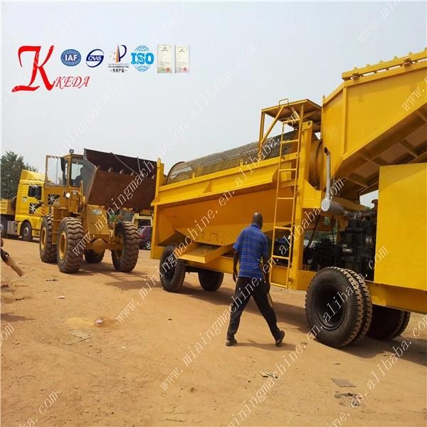 New Condition Gold Washing Machine Gold Mining Trommel Gold Mining Plant Machine