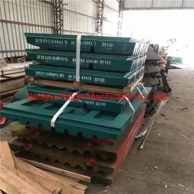Manganese Steel Cj613 Crusher Spare Wear Parts for Sandvik Jaw Crusher Plate