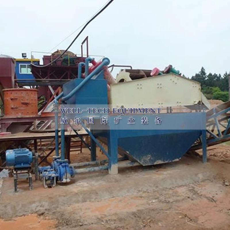 Sand Washing Machine with Sand Recovery Machine Using in Sand Recycle Washing Line