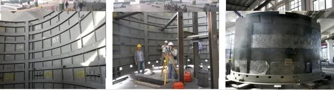 Construction Hoist and Galloway Platform Conbination Safe and Efficient Shaft Steel