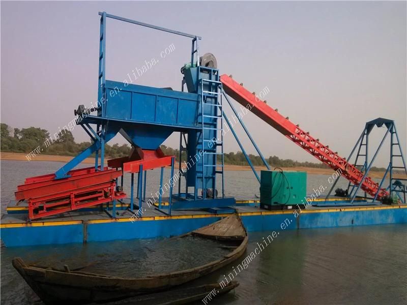 Bucket Chain Dredger Gold Dredger for Sell