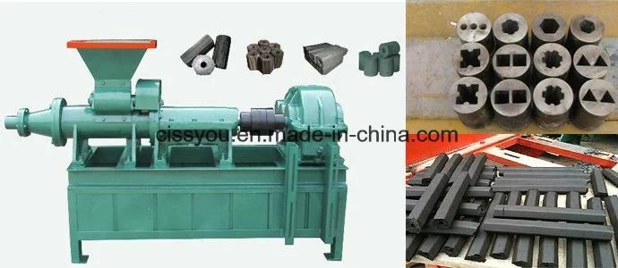 China Factory Charcoal Coal Powder Briquette Extruder Making Machine (WSMB)