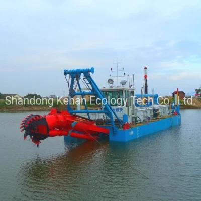 River Cleaning Electrical Cutter Sand Suction Dredger for Sale