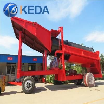 2017 New Product Portable Gold Mining Drum Screen