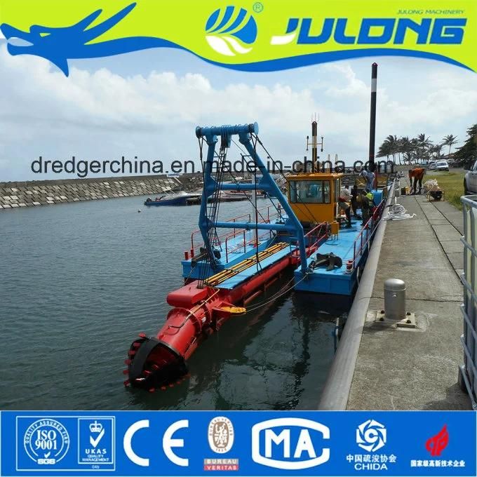 China Hydraulic Cutter Suction Dredger for Sand Dredging and Land Reclamation in River/ Lake / Port / Sea