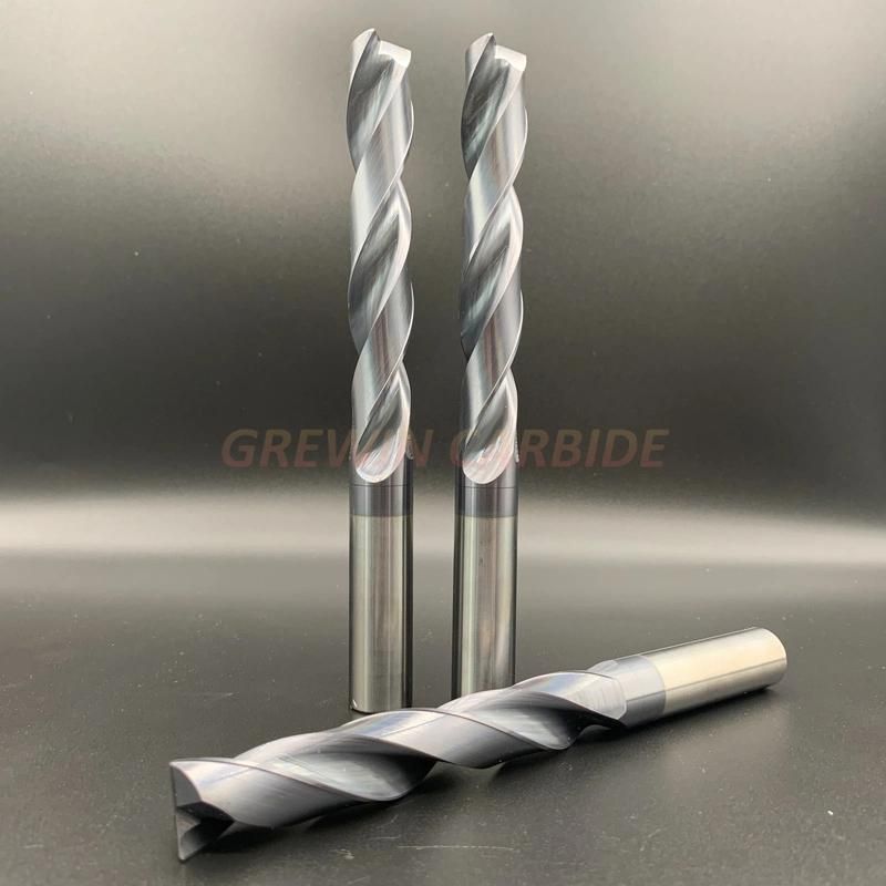 Gw Carbide Drilling Tool-5xd 3xd Tungsten Carbide Drill with Two Coolant Hole