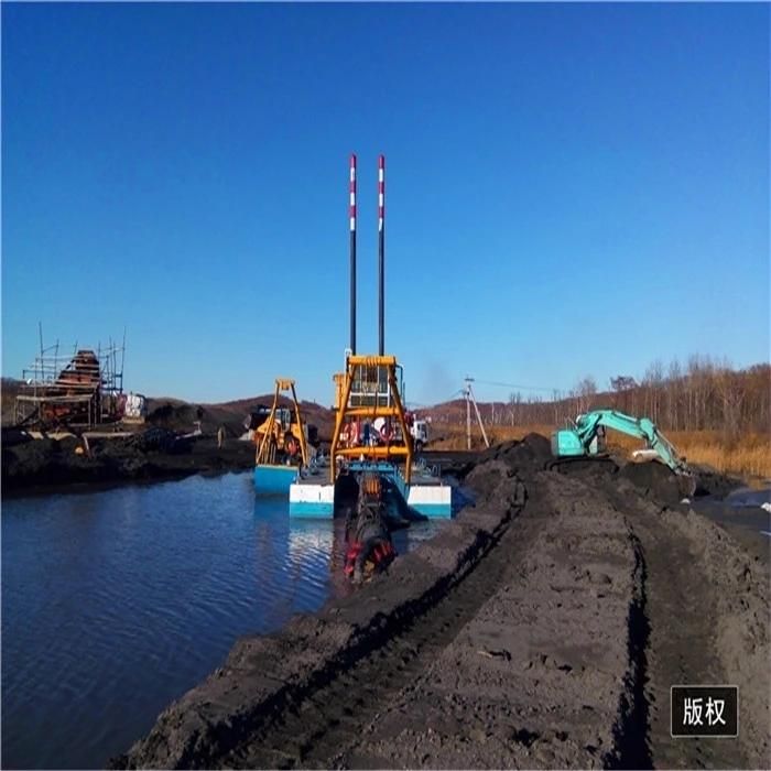 Hydraulic 10 Inch Cutter Suction Dredger CSD250 Sand Mining Dredger Sand Pumping Dredger Sand Suction Dredger