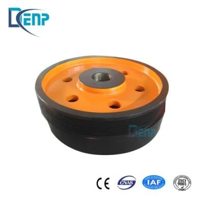 Crusher Fly Wheel, Flat Wheel and Grooved Wheel for Sale