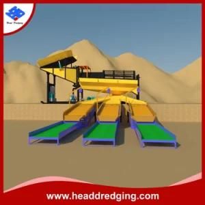 Head Dredging Alluvial Gold Mining Trommel Wash Plant for Sale