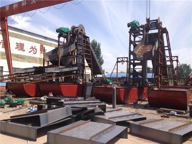 Economic Bucket Sand Suction Dredger, Efficient Working 60-200cbm Dredger