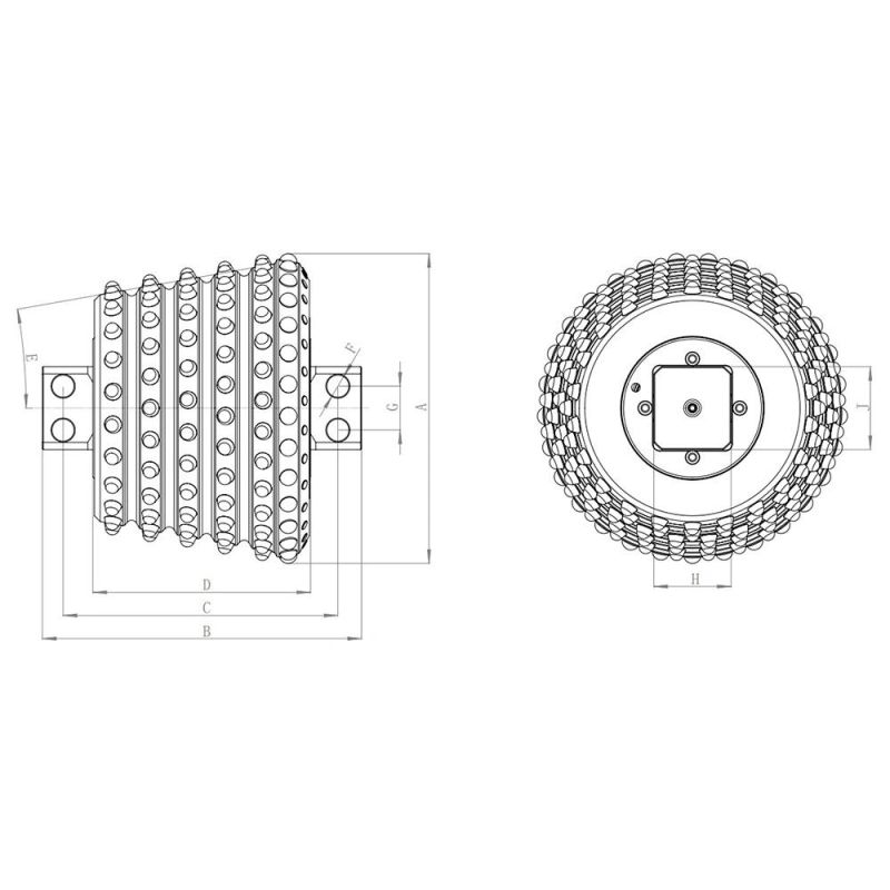 Drilling Bits for Drilling Construction for Raise Boring Cutter