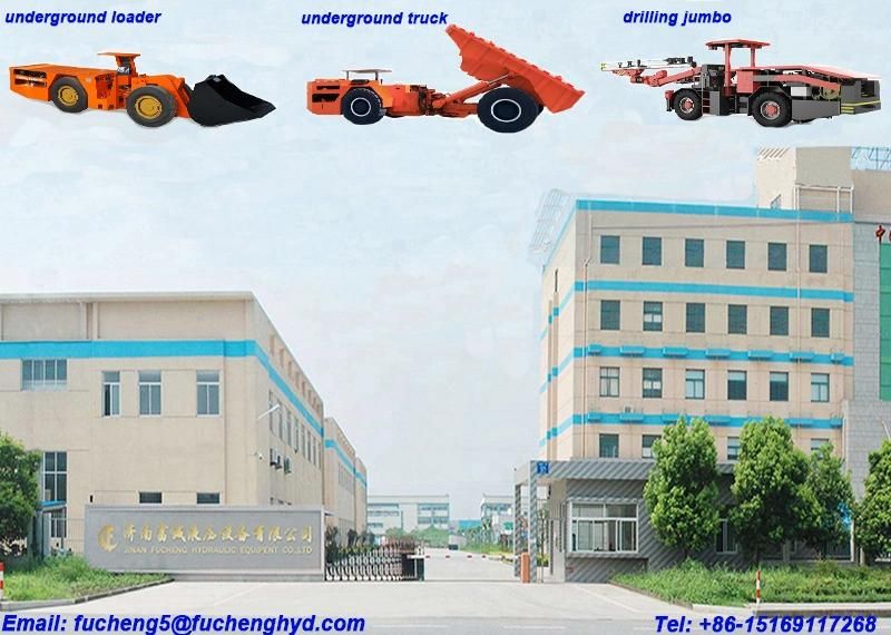 Diesel mining hydraulic underground dump truck with DANA driving system