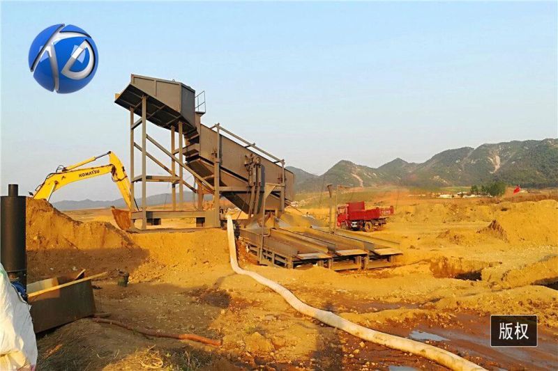 Keda Mobile Sand Ore Washing Plant Mobile Gold Processing Plant