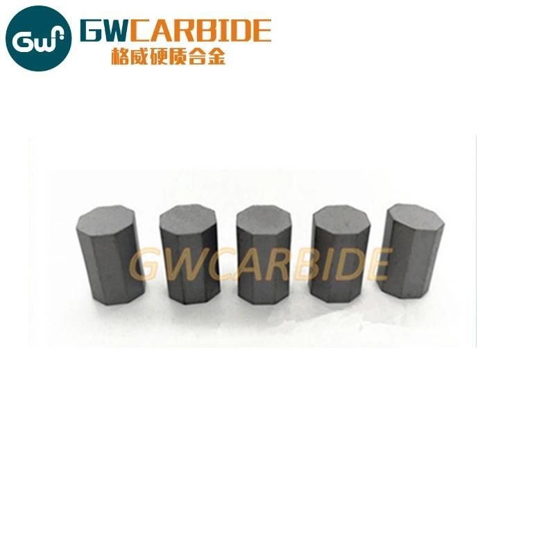 Gw Carbide - Octagonal Tips / Carbide Customized Hexagonal Tips with High Resistance and Good Quality