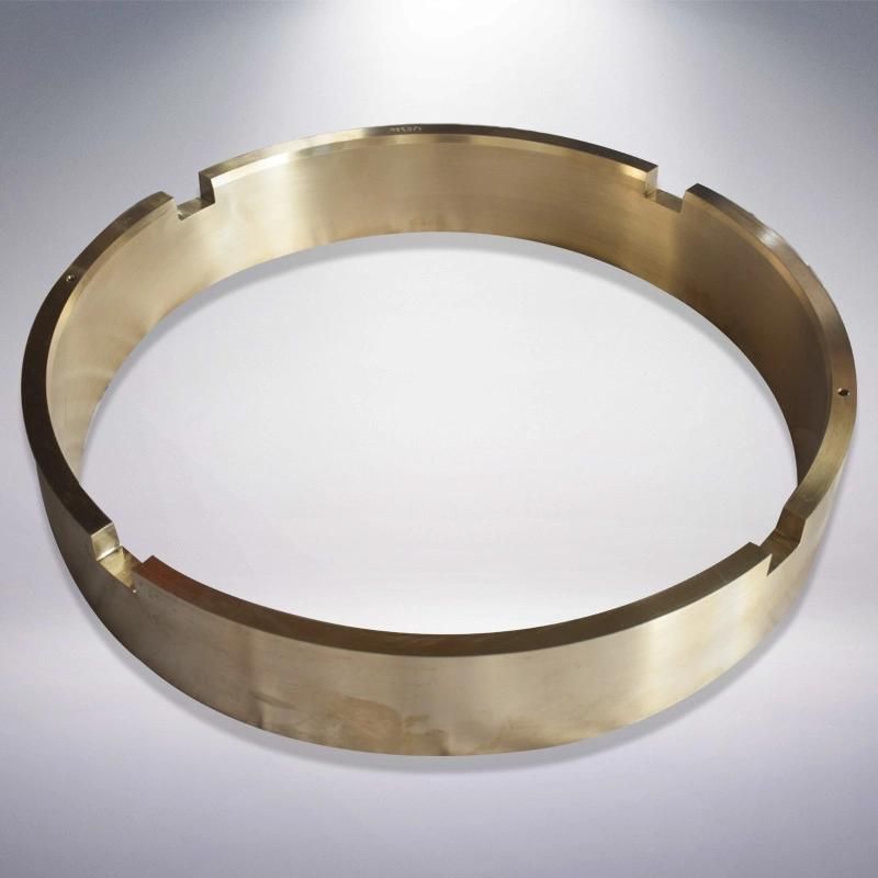 Crusher Spare Parts Centrifugal Brass Casting High Lead Wearing Ring