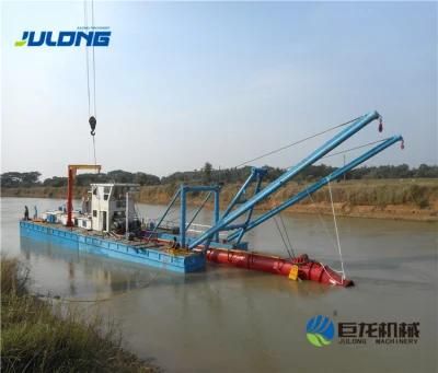 Julong- Stable Performance Sand Cutter Suction Dredger Vessel for Sale