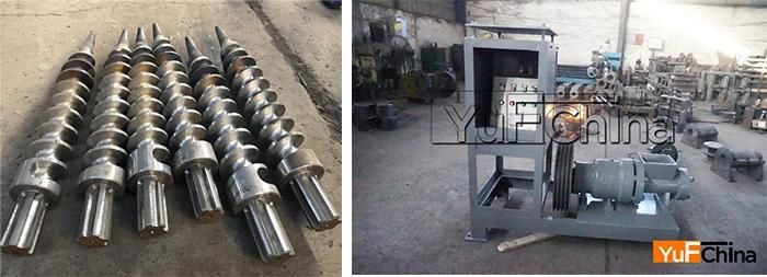 Rice Husk Charcoal Briquettes/Charcoal Extruder Briquette Machine