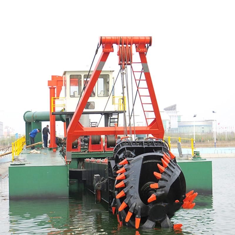 Low Price Clear Water Flow 2000 Cubic Meter Cutter Suction Dredger with Hydraulic Control System for Sea Sand