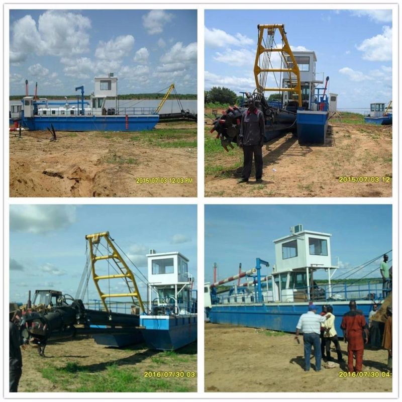 Low Price All-Hydraulic 14 Inch River Sand Cutter Suction Dredger