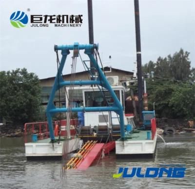 Julong Hydraulic Sand Dredger Used in River for Sale