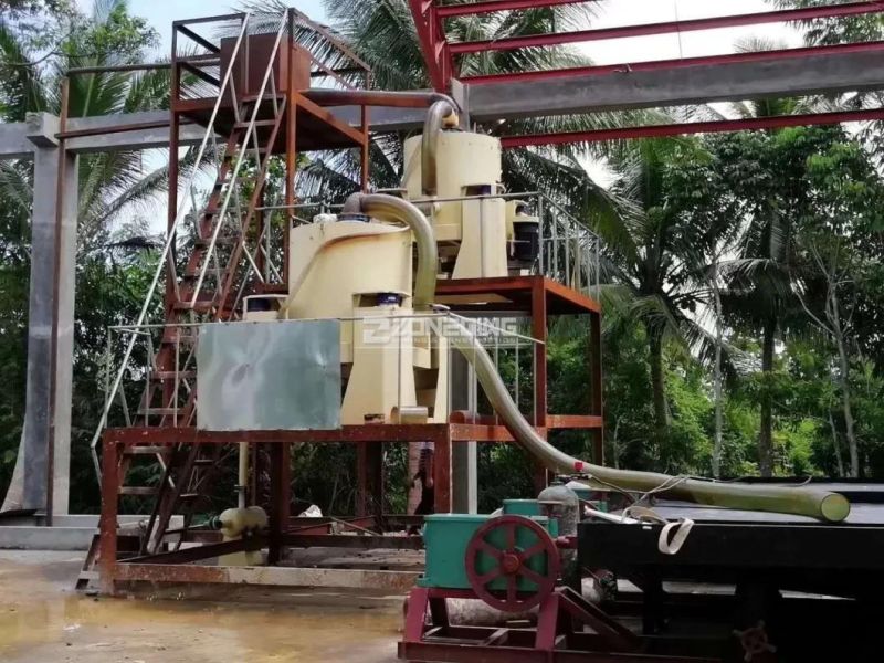 Alluvial Placer Gold Exploration Equipment-Small Gold Mine Drum Screen and Small Gold Centrifugal Concentrator High-Quality Gold Centrifugal Thickener