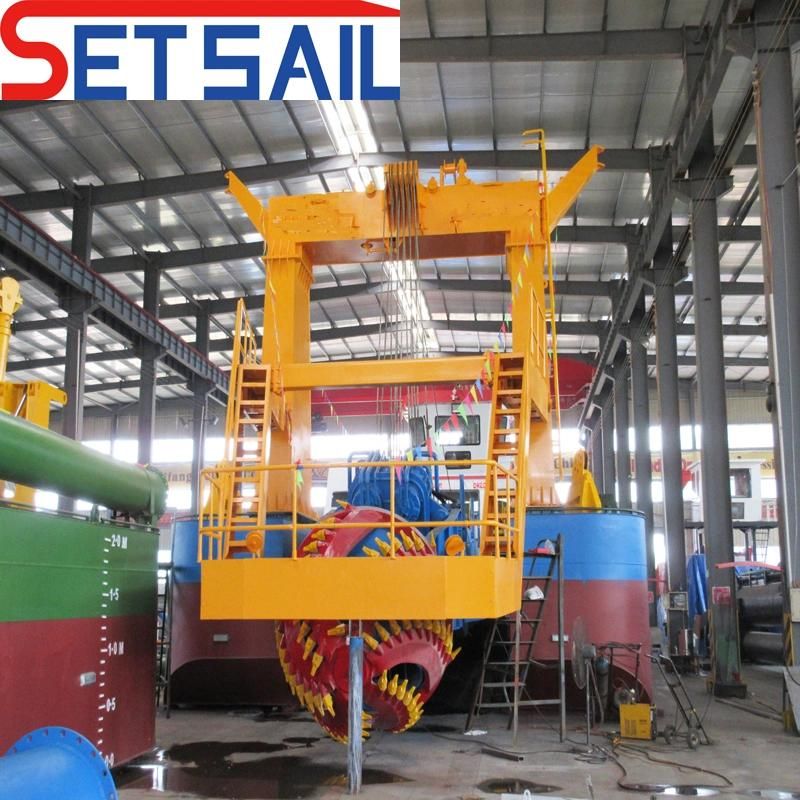 Low Cost Cutter Suction Dredging Mud Machinery Used in Sea