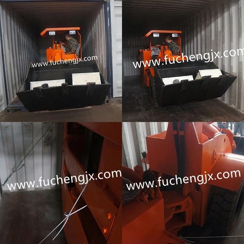 Reliable diesel mining hydraulic underground mini loaders