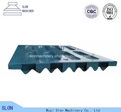 Manganese Casting Minyu Sandvik Jaw Crusher Wear Parts Jaw Plate