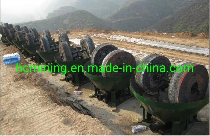 Hot Sale Model 1100/1200/1400/1600 Wet Pan Mill in Africa