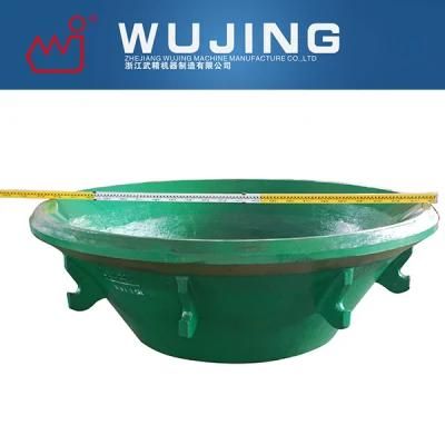 Crusher Parts Manufacture Bowl Liner Concave Made in China