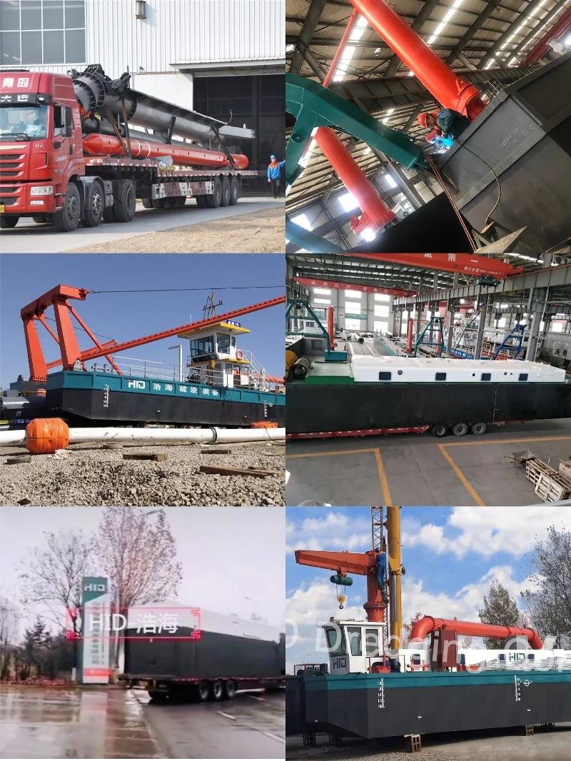 HID Brand Mud Equipment Cutter Suction Dredger for Sand Dredging in River/ Lake / Port / Sea