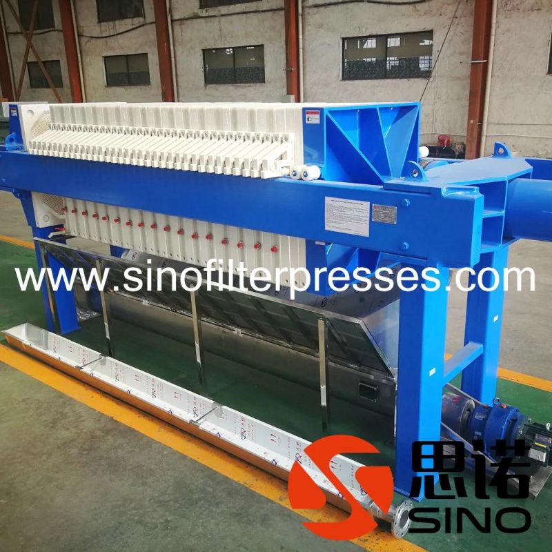 Sludge Dewatering Membrane Filter Press for Gold Concentrate Dry Stack