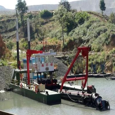 Hydraulic Cutter Suction Sand Dredger in River or Sea