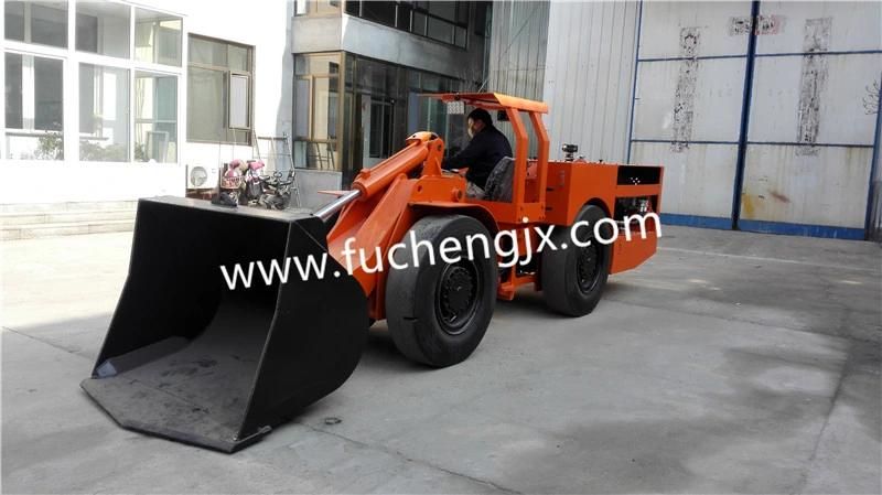 New diesel hydraulic underground load haul dump vehicle for mining tunnel