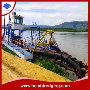Head Dredging Sand Dredging Barge/Cutter Suction Dredger