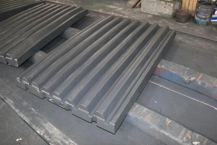 Custom Casting High Manganese Steel Jaw Crusher Jaw Plates