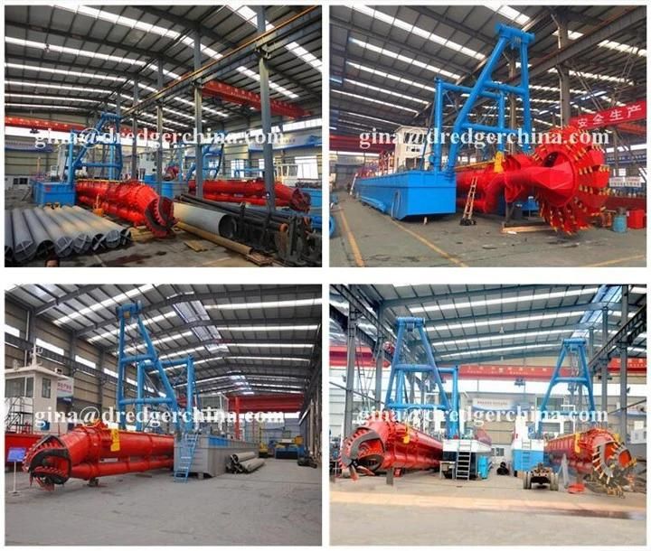 8 Inch 800 M3/H Cutter Suction Dredger Used for Sand Dredging