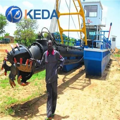 20 Inch River Dredging Machine Keda Hydraulic Dredger Boats/River Sand Digging Machine ...