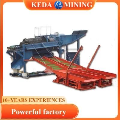 Keda Mobile Gravity Gold Washing/Gold Trommel Plant Price