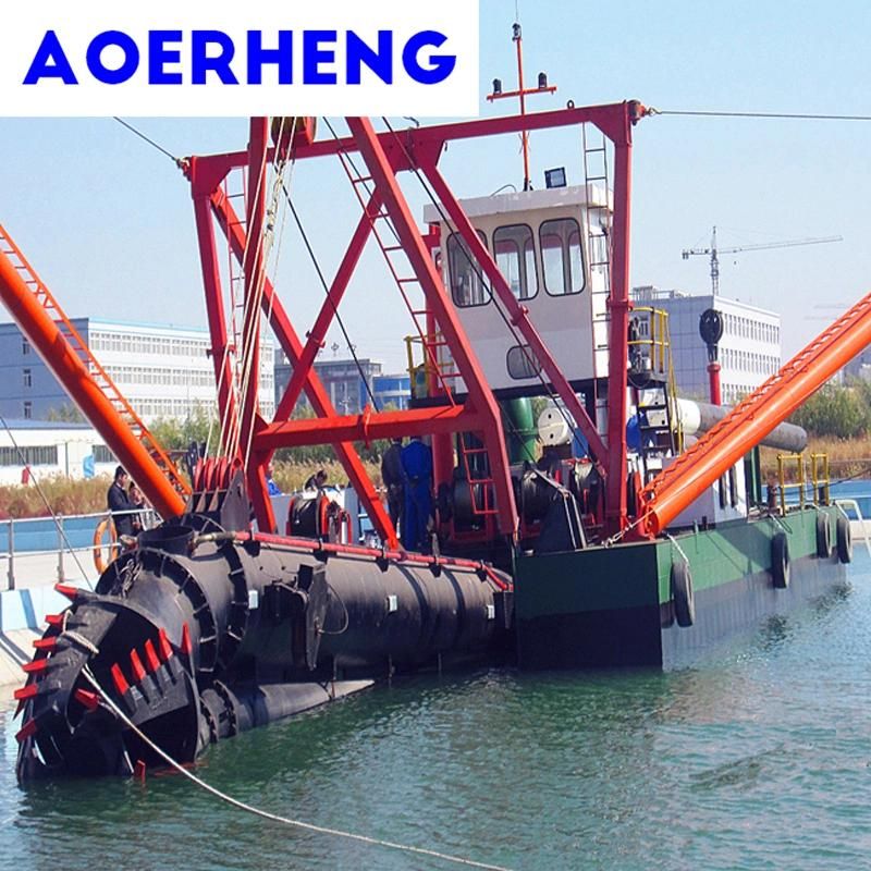 Rexroth Hydraulic Cutter Suction Head Dredging Ship with Shijiazhuang Pump