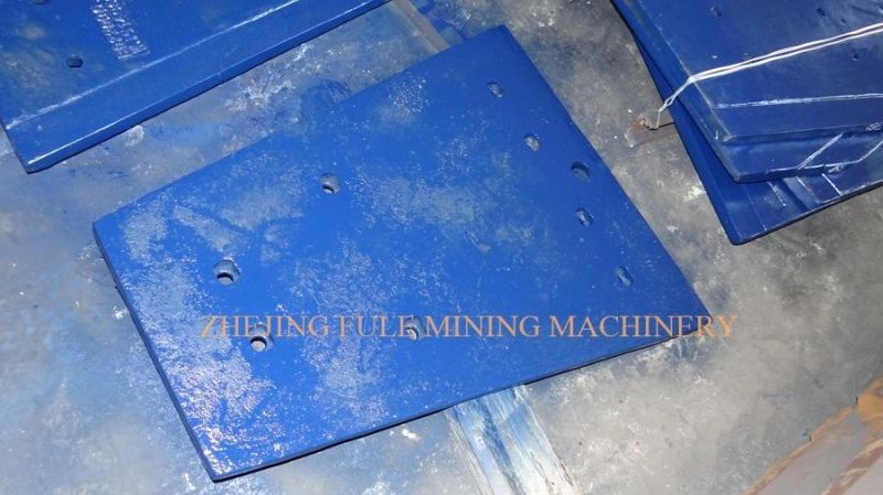 Mining Machine Cast Steel Wear Jaw Crusher Liner Plate