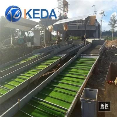 Keda Gold Trommel Washing Plant Placer Gold Mining Equipment