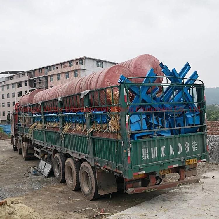 5ll-1200 Fiberglass Spiral Concentrator for Tin Cassiterite Ore Processing Washing Mining Beneficiation Plant