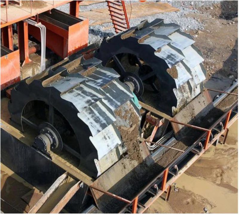 Mobile Wheel Sand Washing Plant in China