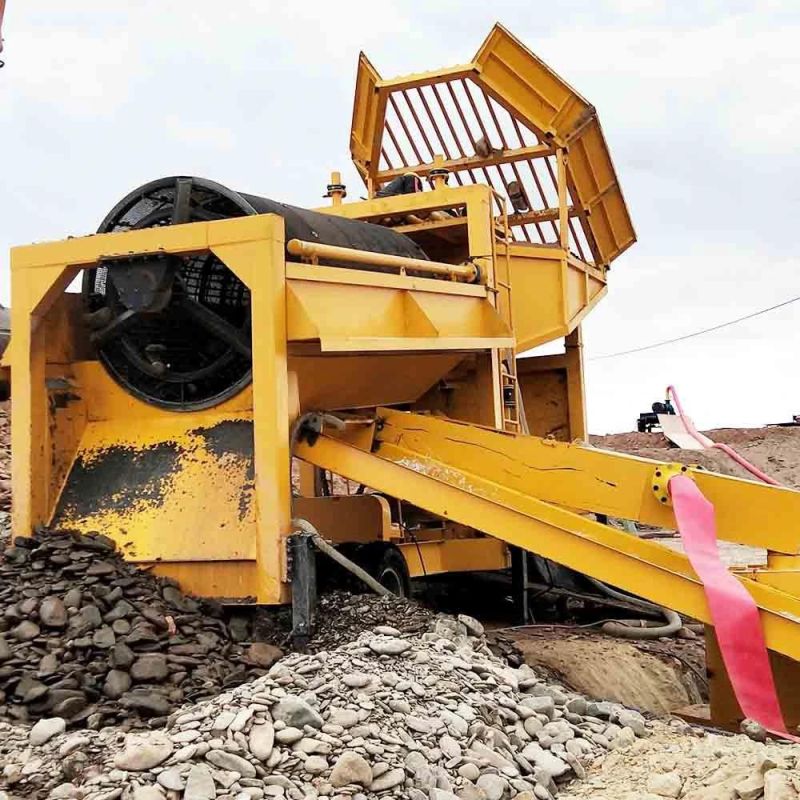 Portable Gold Mining Machine Equipment Mobile Gold Mining Plant