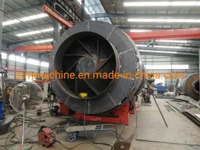 Continuous Industrial Rotary Drum Dryer