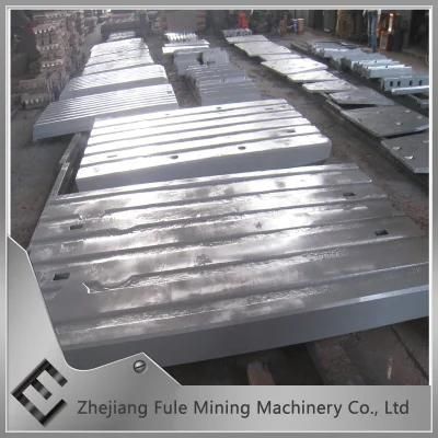 Wear Resistance Parts Casted Jm1107 Jaw Plate