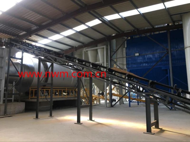30tph Triple Drum Sand Dryer for Dry Mortar Mixing Plant