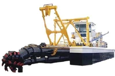 Finished 10inch Cutter Suction Dredger River Dredging Equipment River Sand Dredger Sand Pump River Sand Dredger Working Capacity 1200m3/H Dredger